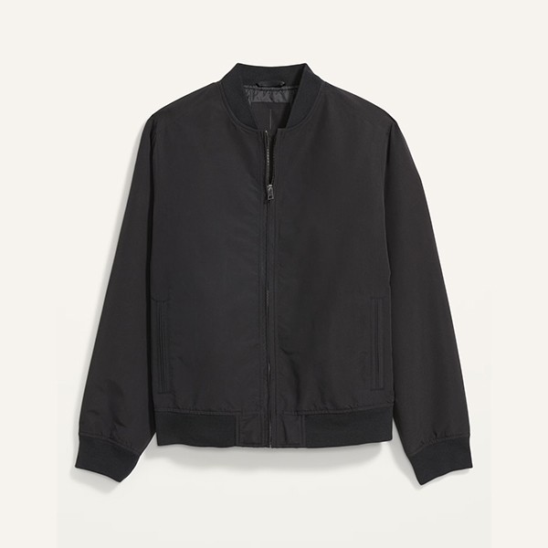 hongfeng creates men's bomber jacket with trendy designs for fashion-forward souls.